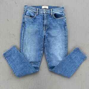 Baldwin Kansas City Karlie High Rise Cropped Skinny Jeans 28